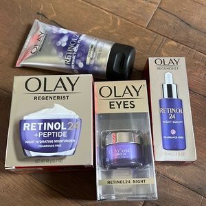 New in box Olay Retinol24 Skincare Set